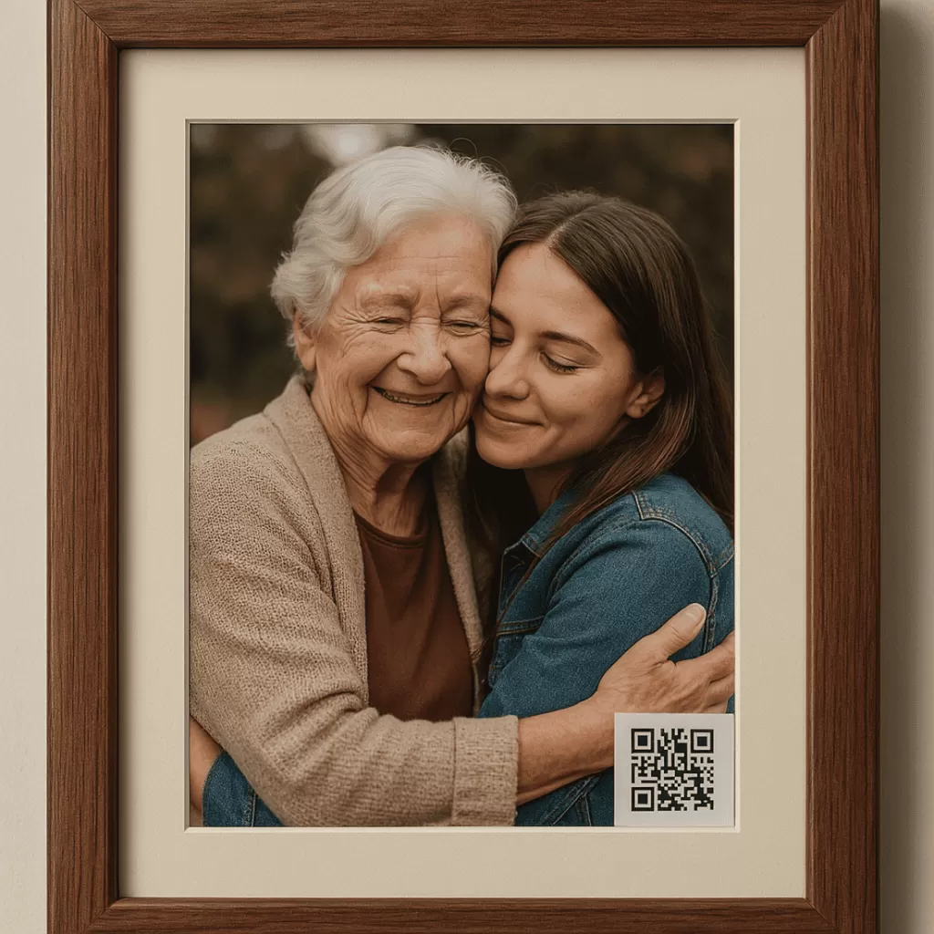 Rememberance gift - framed picture of grandmother Rememberance gift - framed picture of grandmother